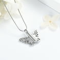 thumbnail image 5 of Butterfly Cremation Necklace for Ashes Memorial Keepsake Ashes Ashes Urn Pendant, 5 of 6