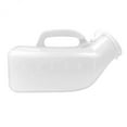 thumbnail image 1 of 2x Botella de portátil para inodoro urinario móvil para mayores, mujeres, res, viajes - Los res usan 1200 ml blancos con tapa Colco Inodoro Portátil Urinario Móvil, 1 of 2
