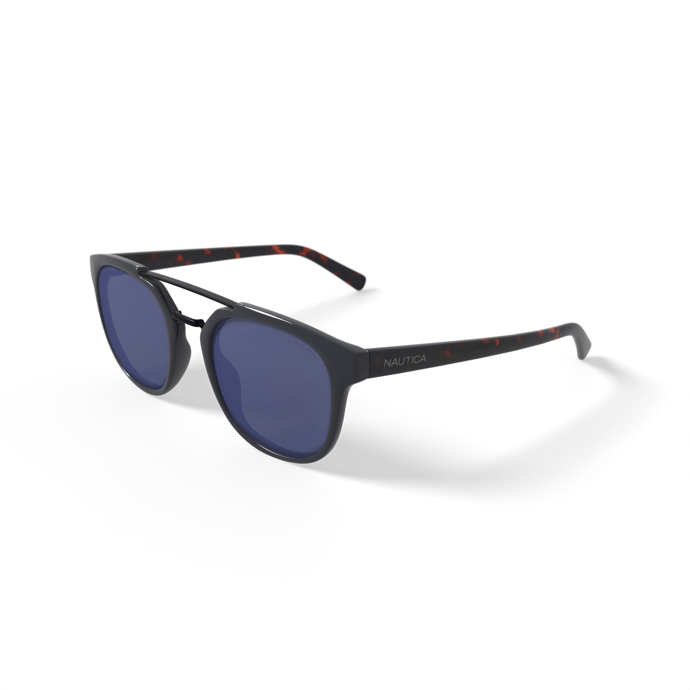 Nautica Men's Rx'able Sport Sunglasses, N9203S, Black, 53-22-145, with Case