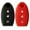 black and red, variant on Dobrev 3 Buttons Silicone Smart Key Case Rubber Cover Skin Fob Holder for Nissan Murano S SL Pathfinder 370Z Cube Leaf Quest Juke Versa Note Rogue Armada (Black)