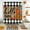 Autumn, variant on Fall Leaves Shower Curtain Sets with Toilet Lid Cover and Non-Slip Rugs, Pumpkin Farmhouse Buffalo Grid Rustic 4 Pcs Shower Curtains for Bathroom, Autumn Vintage Bathroom Decor Accessories