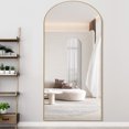 thumbnail image 4 of NeuType Full Length Plancher Arc Mirror Or 65"x22", 4 of 8