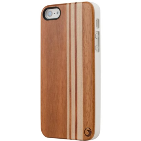 Marblue Longboard iPhone 5 / 5S Case - iPhone - Au Naturale Longboard, Wood - Palisander Wood,