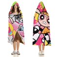 thumbnail image 3 of The Powerpuff Girls Wearable Blanket Cloak Arctic Velvet Hooded Blanket Soft Fuzzy Hoodie Blanket Cape for Adults Kids 40"x50", 3 of 8