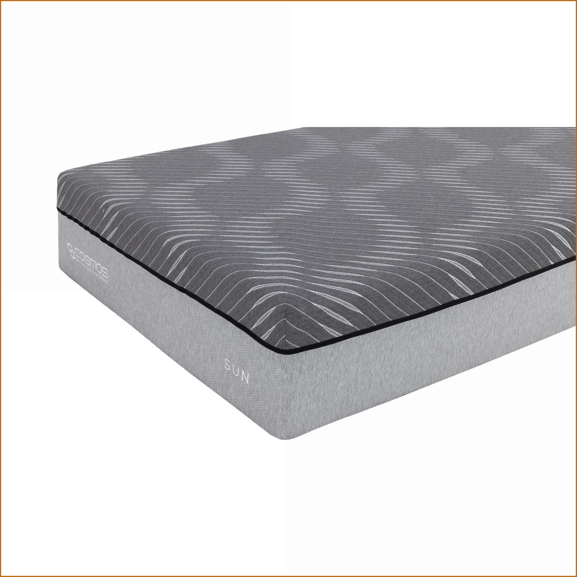 Mattresses, 14'' King Hybrid Mattress with Soft Waterfall Cover | Foam+Spring | Light Gray