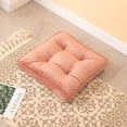 thumbnail image 4 of Kearding Cojín de asiento y cómodo para una máxima relajación, cómodo de llevar, cojines para sillas Decoración del hogar Rosa empolvado 43*43cm, 4 of 6