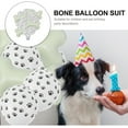 thumbnail image 4 of Shisuyan 1 Set Lovely Bone Shaped Balloons Scene Balloon Decors Dog Paw Pattern Balloons, 4 of 8