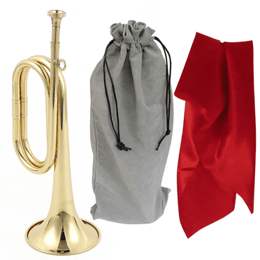 DESIGNICE Trumpet,Resonant Sound Performance Instruments,Stable Metal Composition Pocket Trumpet
