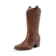 thumbnail image 1 of Botas DREAM PAIRS DWUMMB2504 para mujer en marrón con bordado, 1 of 8