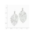 thumbnail image 2 of White Sterling Silver Earring Drop & Dangle Women'S 37 mm 20, 2 of 2