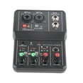 thumbnail image 2 of Consola de mezcla de sonido Jadeshay mezclador de audio de 2 canales USB, 2 of 8