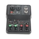 thumbnail image 2 of Mesa de sonido mezcladora de audio, mezcladora de audio de 2 canales, mezcladora de audio, consola de mezcla de sonido USB diseñada para precisión, 2 of 9