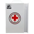 thumbnail image 1 of LESSPIRO, BOTIQUÍN MEDIANO DE EMERGENCIA, METÁLICO, PRIMEROS AUXILIOS, BLANCO, DE PARED., 1 of 5