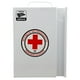 thumbnail image 1 of LESSPIRO, BOTIQUÍN MEDIANO DE EMERGENCIA, METÁLICO, PRIMEROS AUXILIOS, BLANCO, DE PARED., 1 of 5