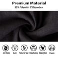thumbnail image 7 of Men's Boxer Briefs Underwear Comfort Breathable Underpants, Retro Bones Organs Skull, 7 of 7