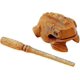 thumbnail image 3 of Percussion Instruments Wooden Frog Natural Wood Frog, Wooden Frog Musical Instrument., 3 of 5