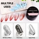 thumbnail image 3 of Esmalte de uñas Makartt Mirror Shine Gel Metallic Silver 8 ml, 3 of 8