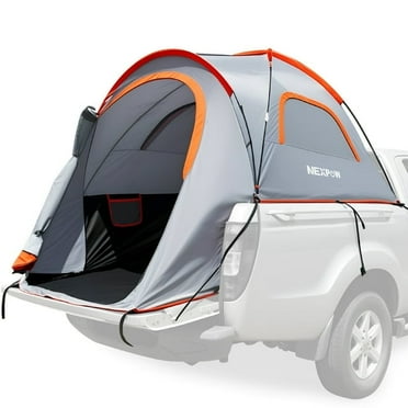NEXPOW Truck Bed Tent for Camping, Pickup Truck Tent 5-5.5 ft beds fit for 2 Adults, Truck Camping Tent with Waterproof Rainfly