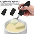 thumbnail image 4 of 1 Set Adaptive Utensils Elderly Utensils Eating Utensils Weighted Handle Spoons Forks, 4 of 5