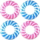 thumbnail image 4 of Balsa inflable para tubos de piscina (1 paquete), divertidos juguetes inflables flotantes para piscina, tubos de natación para decoraciones de fiestas en la piscina, rosa, 70 cm-rosa-70 cm Sailing  Electrónica, 4 of 5