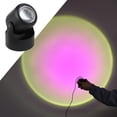 thumbnail image 4 of Lámpara de proyección de puesta de terre perfecl proyector de lámpara de noche LED pequeña USB recargable decoración Violeta, 4 of 7