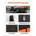 thumbnail image 5 of 500 lbs Hitch Mount Cargo Carrier - Foldable Design with Cargo Net, Durable Steel Construction for Travel & Hauling, 5 of 10