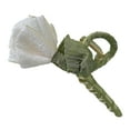 thumbnail image 5 of Eoperou Tulip Flower Hair Catch Clip Non-slip Alloy Hair Grip Elegant Hair Claw Women Girl Shark Clip Long Hair Gripper Fashion Hair Accessories, 5 of 8
