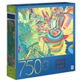 thumbnail image 2 of 750-Piece Jigsaw Puzzle with Foil Accents, Watercolor Abstract, 2 of 5