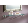 thumbnail image 3 of Moen 8390CH Retreat Glass Vanity Shelf (Chrome), 3 of 5