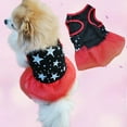 thumbnail image 1 of SPRING PARK Cute Pet Puppy Small Dog Star Pattern Gauze Tutu Princess Dress Skirt Clothes Apparel Costume, 1 of 7