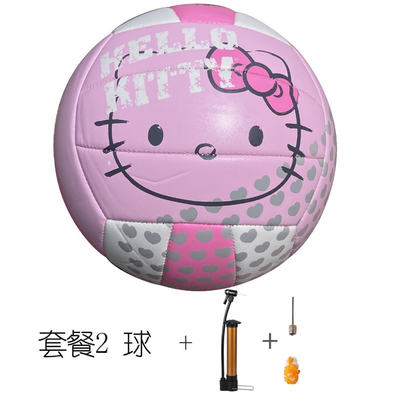 Sanrio Volleyball Kawaii Pu Machine Sewn Size 5 Match Training Volleyball Outdoor Sport Anime Figure Birthday