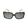 thumbnail image 2 of Michael Kors 0MK2131 33336V Rochelle Dark Tortoise Square Sunglasses for Womens, 2 of 4