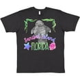 thumbnail image 3 of Inktastic Sanibel Island Florida Cute Swimming Manatee T-Shirt, 3 of 5