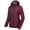 Rumba Red, variant on Women's Insulated Jacket with Hood, Windproof Winter Ski Hiking Jacket, Lightweight and Water-Resistant (Rumba Red L)