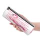 thumbnail image 5 of Disketp Flamingo Estuche Organizador de Lápices de Cuero, Estuche de Oficina con Cremallera para Bolígrafo y Lápiz, 5 of 6
