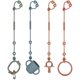 thumbnail image 1 of Correas de silicona ajustables para chupete y juguetes Lovbaby, 4 unidades, 1 of 7