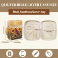 thumbnail image 7 of ZUXONGSY Cardinal Sunflower Print Bible Cover for Women Portable Bible Protective Carrier Lightweight Christian Tote Bag with Handle Handbag for Study, 7 of 7