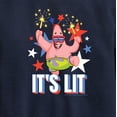 thumbnail image 3 of SpongeBob SquarePants - Lit Fireworks Patrick - Toddler & Youth Crewneck Fleece Sweatshirt, 3 of 6