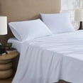 thumbnail image 2 of Hometrends 300 TC Brushed Percale Flat Sheet, 2 of 6