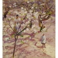 thumbnail image 3 of Theodore Robinson 15x16 Black Modern Framed Museum Art Print Titled - Blossoms at Giverny (1891-92), 3 of 5