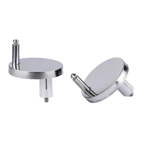 Upgraded Stainless Steel Toilet Seat Anchors Adjustable Length Toilet Seat Mounting Hardware & Long lasting