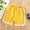 Yellow, variant on Kids Shorts Girls Mint Green High Waisted Causal Summer Clothes Essentials Shorts 6-12 Months