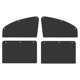 thumbnail image 4 of Cortina para ventana de coche, cómoda instalación con ventosas, para verano 4 piezas, 4 of 9