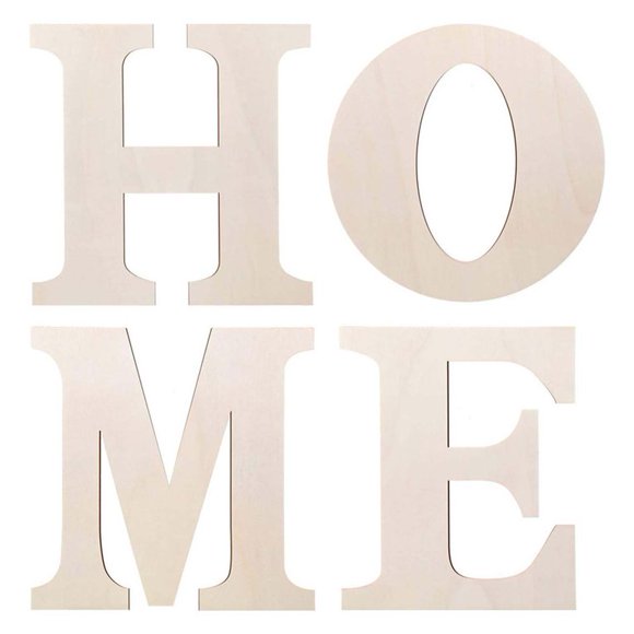 Wooden Home Sign Wall Hanging Decor Wood Home Wall Hanging Art For Living Room Kitchen Wall Decor Housewarming Gift