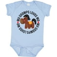 thumbnail image 3 of Inktastic My Gramps Loves Me Childs Horse Boys or Girls Baby Bodysuit, 3 of 5