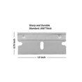 thumbnail image 3 of 100pcs Single Edge Razor Blades, Safety Razor Blades, Industrial Razor Blades, Individually Packed, Used For Scrapers And Cutting Tools, 3 of 5