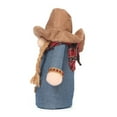 thumbnail image 1 of Wosthever Decoración de muñecas sin rostro de Halloween, adorno bonito de Rudolf para niños y niñas con sombrero de vaquero, accesorios de Kits de decoración para fiestas Muchachas, 1 of 6