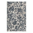 thumbnail image 3 of Unique Loom Oasis Collection Area Rug - Breeze (4' x 6' Rectangle Gray/Ivory), 3 of 7