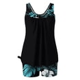thumbnail image 6 of BRGZLK Tankini Swimsuits For Women Modest Two Piece Bathing Suit Tummy Control Fashion Graphic Beach Swim Suit, 6 of 6
