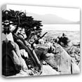 thumbnail image 1 of Alan Hausenflock 20x20 Gallery Wrapped Canvas Wall Art Titled - Ocean Cliff Square II, 1 of 4
